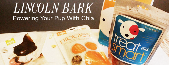 Lincoln Bark review. powering your pup with chia plus giveaway in Canada - Tail-Waggers