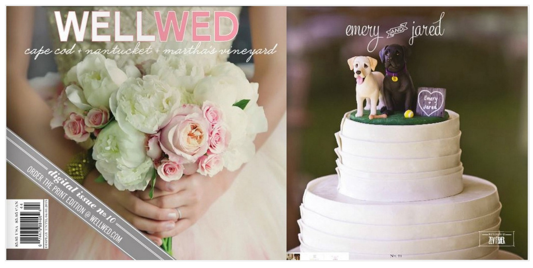 dogs in weddings ideas: Custom Cake Toppers by Laurie Valko | Toronto Weddings 