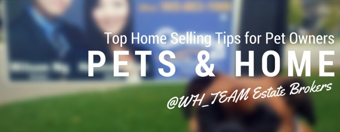 Top Home Selling Tips for Pet Owners from @WH_TEAM Estate Brokers